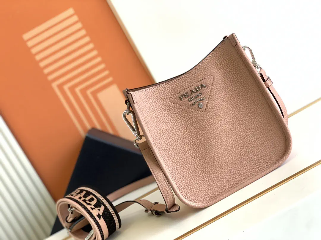 Prada Leather Mini Shoulder Bag with Dual Straps image 1