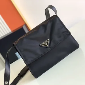 Prada Black Nylon Mini Shoulder Bag image 1