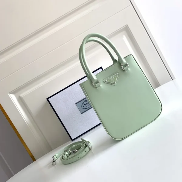 Prada Mint Green Small Tote Bag image 1