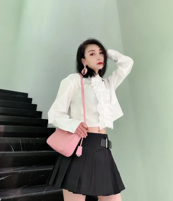 Prada Pink Shoulder Bag image 1