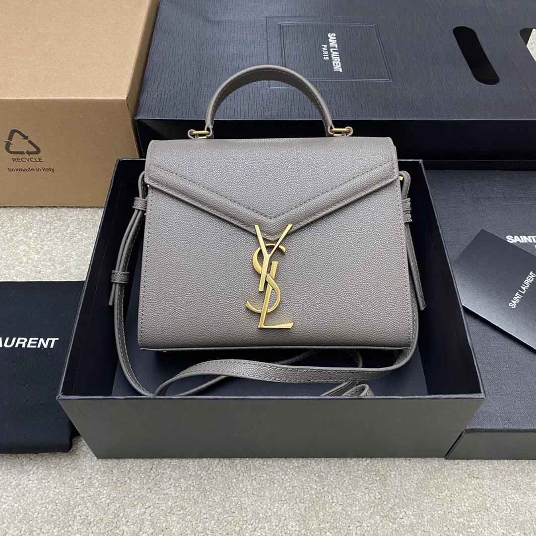 Mini Top Handle Bag with Rotating Metal Clasp image 1