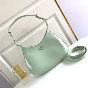 Prada Mint Green Hobo Shoulder Bag with Interchangeable Straps image 1