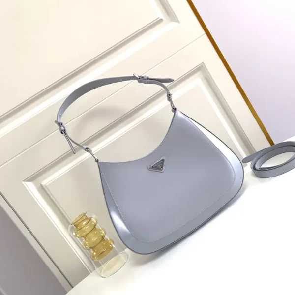 Prada Light Blue Shoulder Bag with Interchangeable Straps image 1