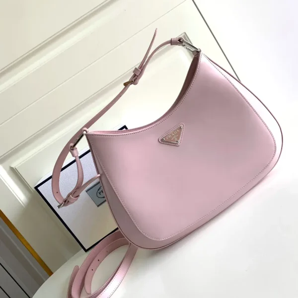 Prada Pink Hobo Shoulder Bag with Interchangeable Straps image 1