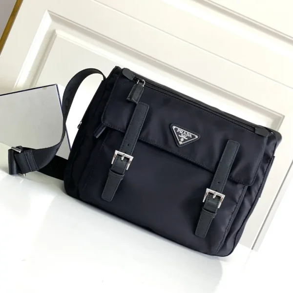 Prada Black Nylon Crossbody Bag image 1