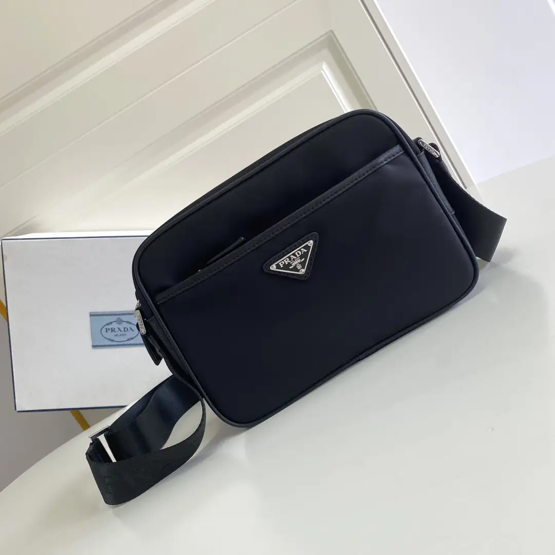 Prada Black Nylon Crossbody Bag image 1