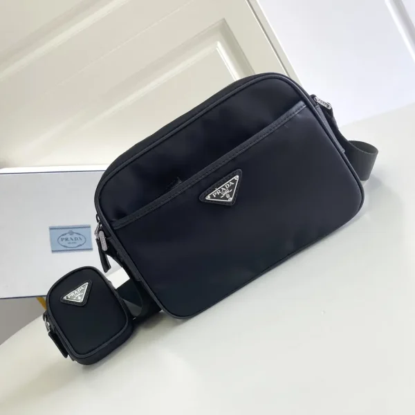 Prada Nylon Crossbody Bag with Detachable Pouch image 1