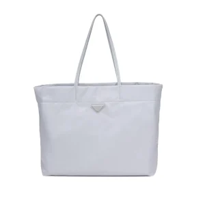 Prada Light Gray Tote Bag image 1