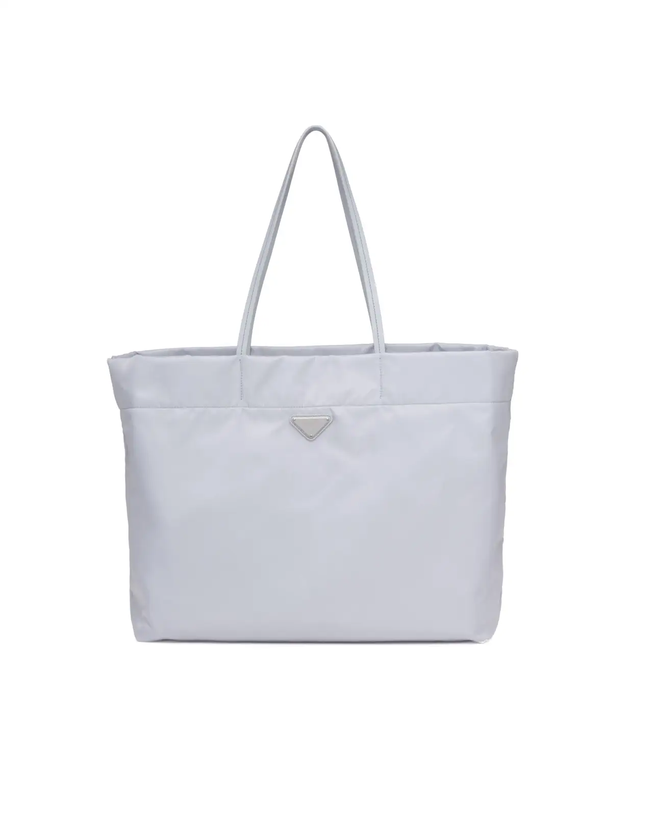 Prada Light Gray Tote Bag image 1