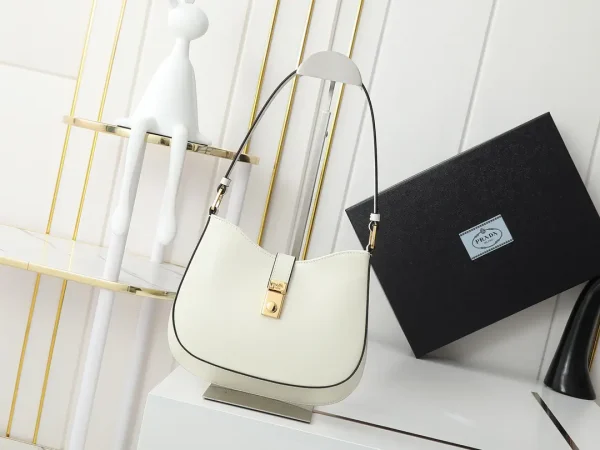 Prada Lock Closure Shoulder Bag image 1