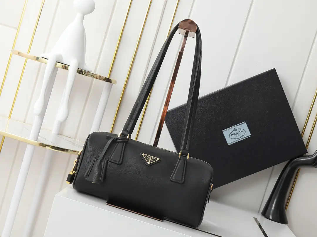 Prada Long Handle Leather Shoulder Bag image 1