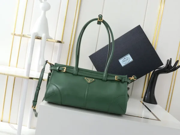 Prada Green Top Handle Crossbody Bag image 1