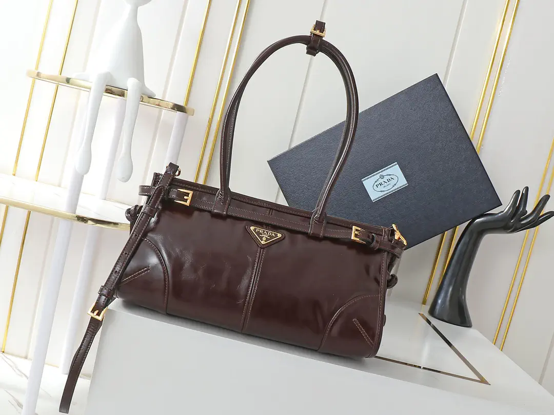 Prada Convertible Top Handle Crossbody Bag image 1