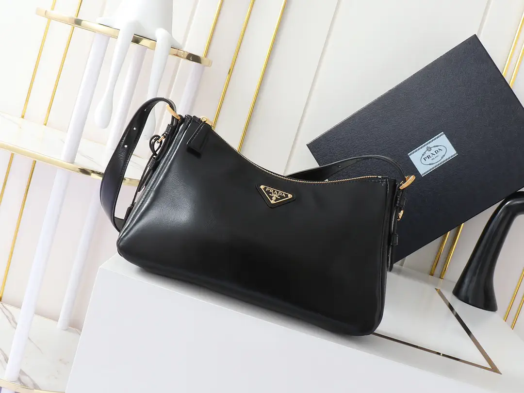 Prada Aimee Leather Shoulder Bag image 1