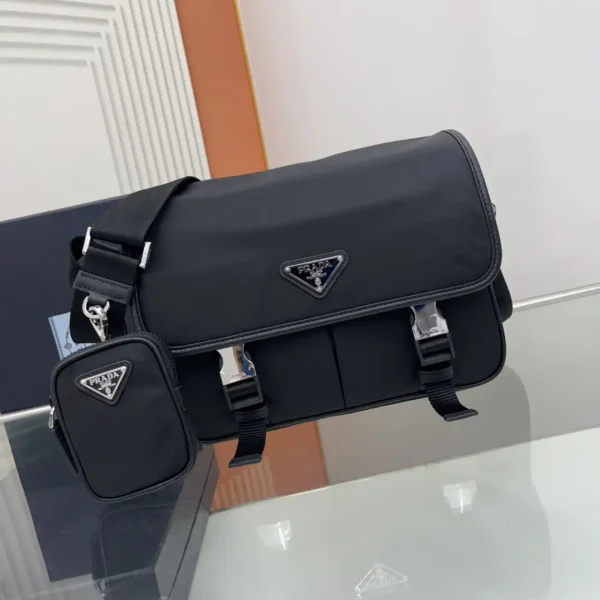 Prada Nylon Flap Crossbody Bag image 1
