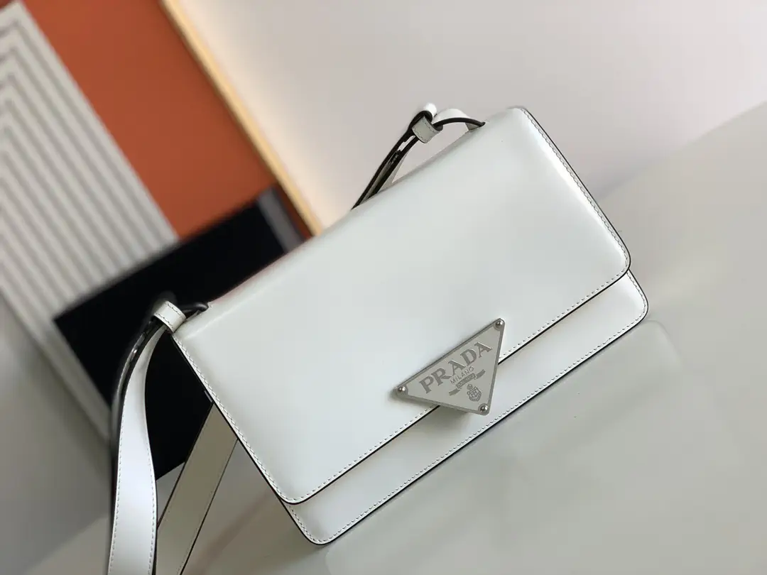 Prada Triangle Logo Crossbody Bag image 1