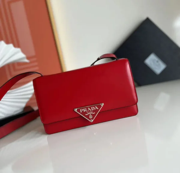 Prada Triangle Logo Crossbody Bag image 1
