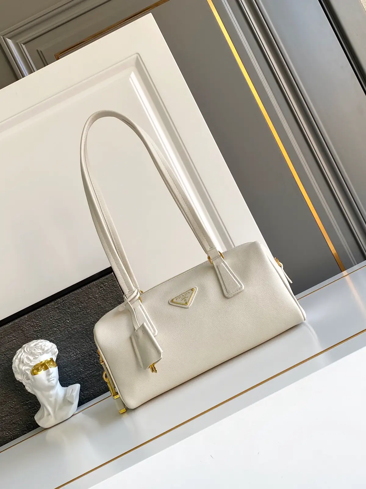 Prada Long Handle Bowling Shoulder Bag image 1