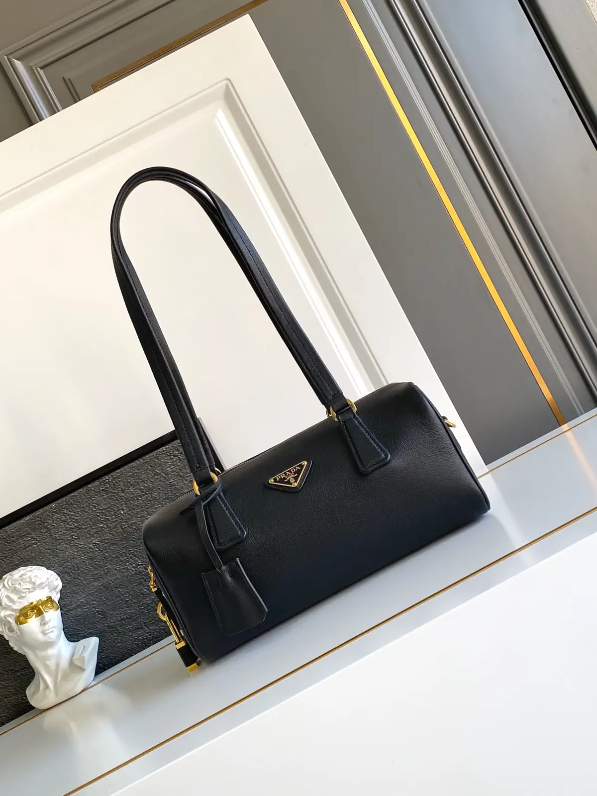 Prada Long Handle Bowling Shoulder Bag image 1