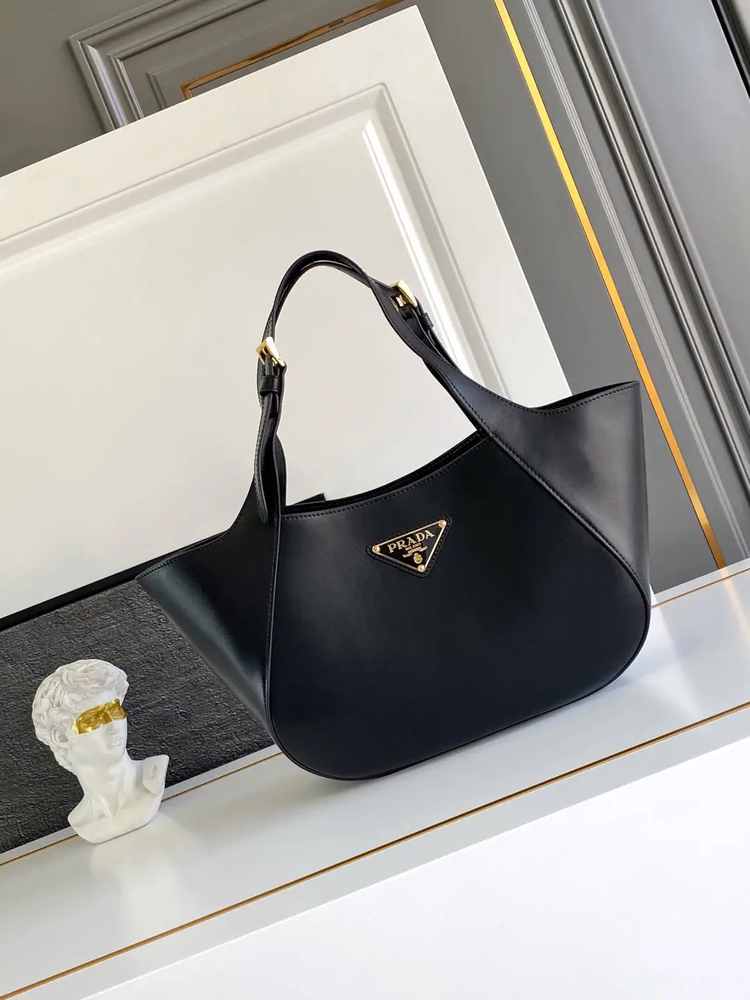 Prada Leather Tote Bag image 1