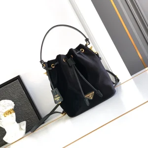Prada Re-Edition Velvet Bucket Bag image 1