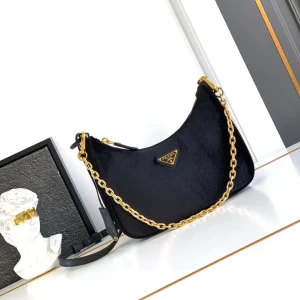 Prada Velvet Hobo Shoulder Bag image 1