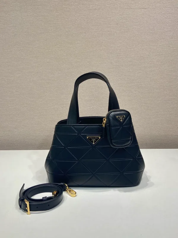 Prada Quilted Tote Bag with Pouch image 1