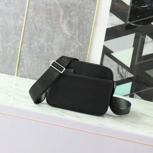Prada Nylon Crossbody Bag with Saffiano Leather Trim image 1