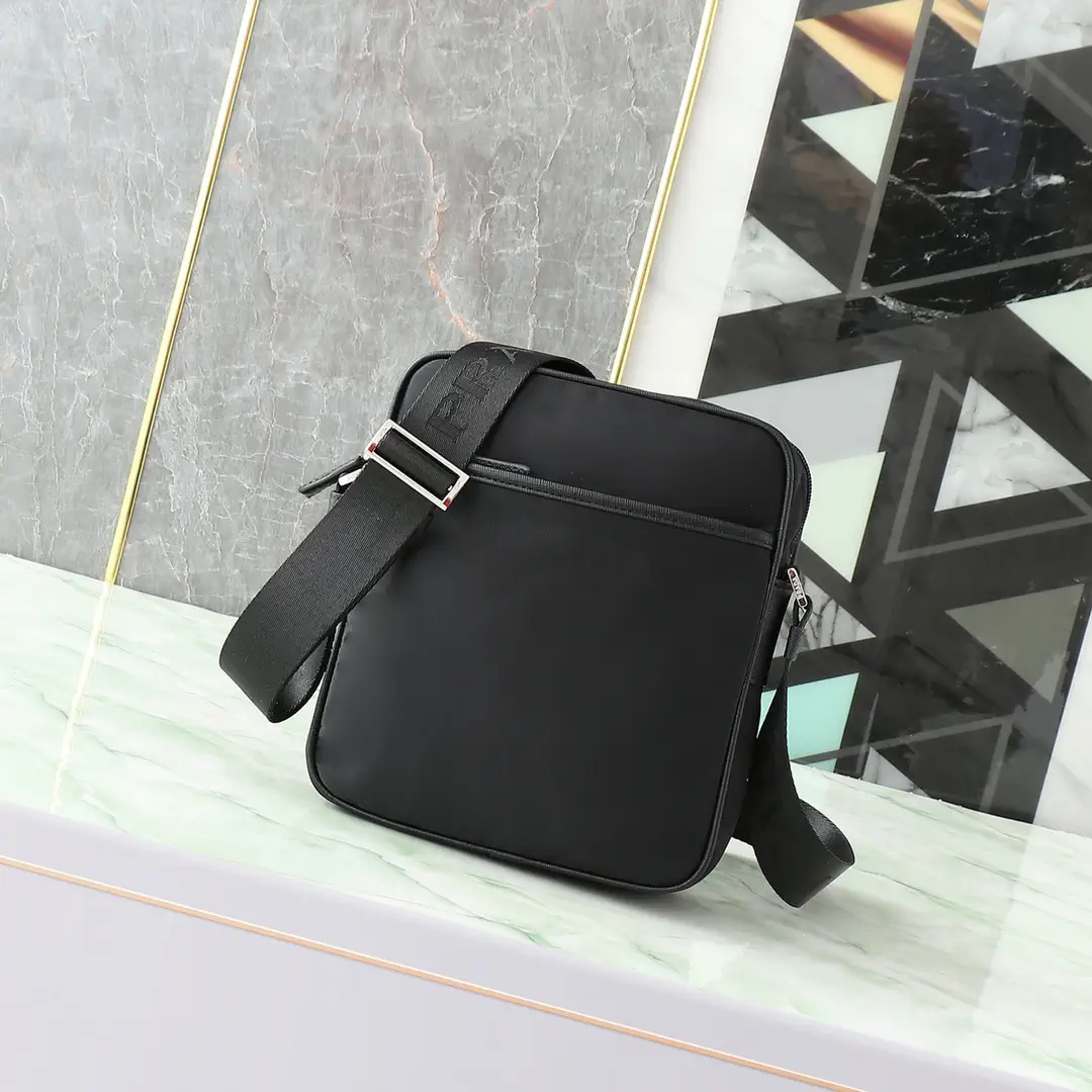 Prada Black Nylon Crossbody Bag image 1