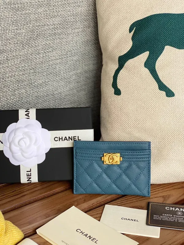 Chanel Quilted Card Holder image 1