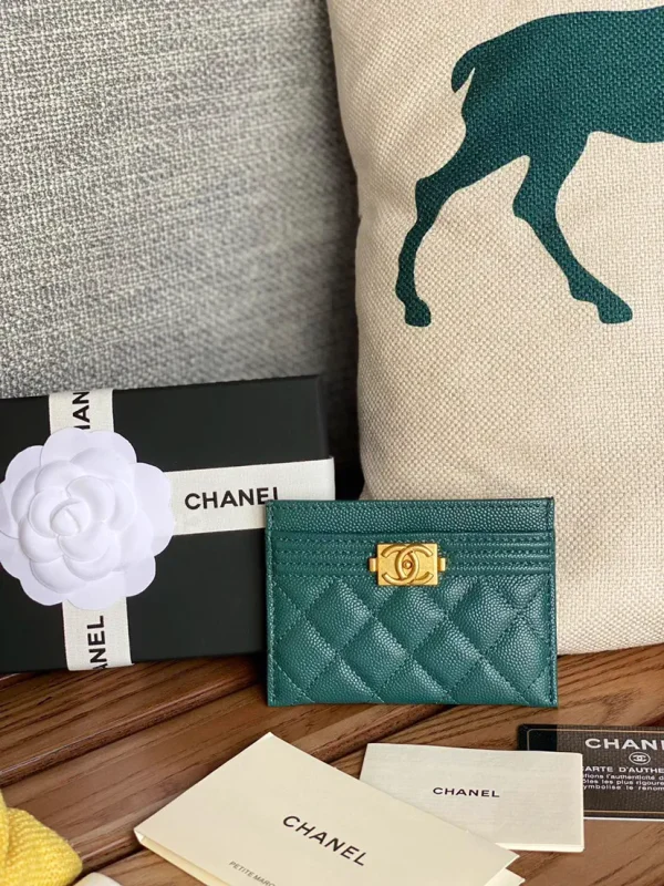 Chanel Quilted Card Holder image 1