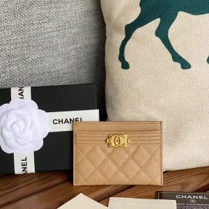 Chanel Quilted Card Holder image 1