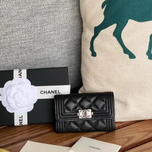 Chanel Quilted Card Holder image 1