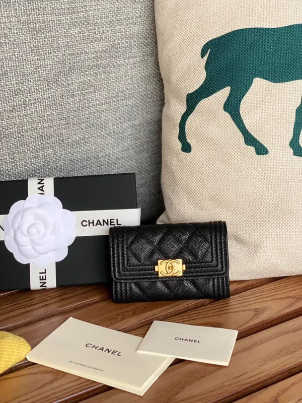 Chanel Quilted Card Holder image 1