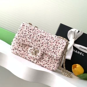 Chanel Sequin Flap Chain Shoulder Bag image 1