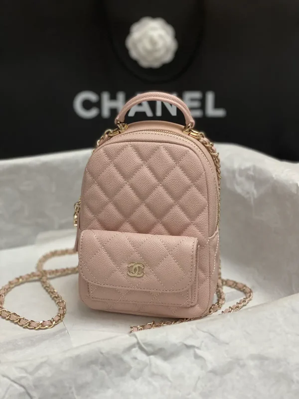 Chanel Mini Quilted Caviar Backpack image 1