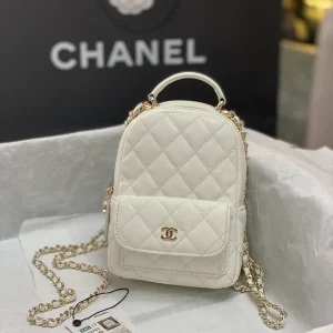 Chanel Mini Quilted Caviar Backpack image 1