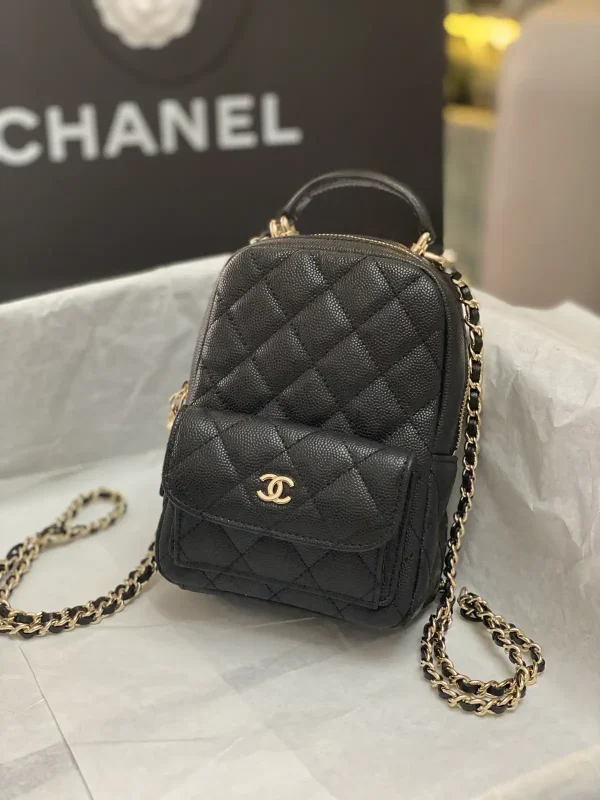 Chanel Mini Quilted Caviar Backpack image 1