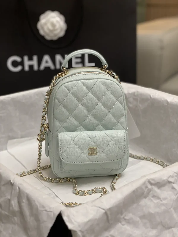 Chanel Mini Quilted Caviar Backpack image 1