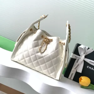 Chanel Quilted Hobo Shoulder Bag image 1