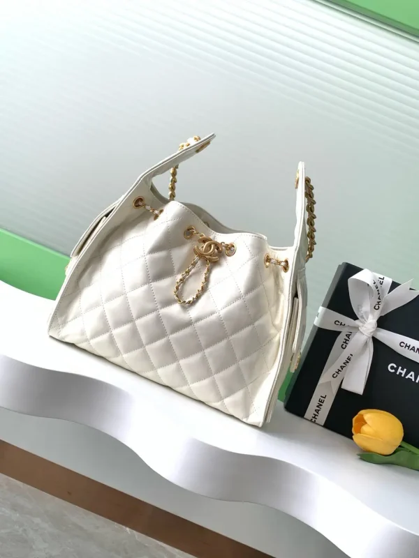 Chanel Quilted Hobo Shoulder Bag image 1
