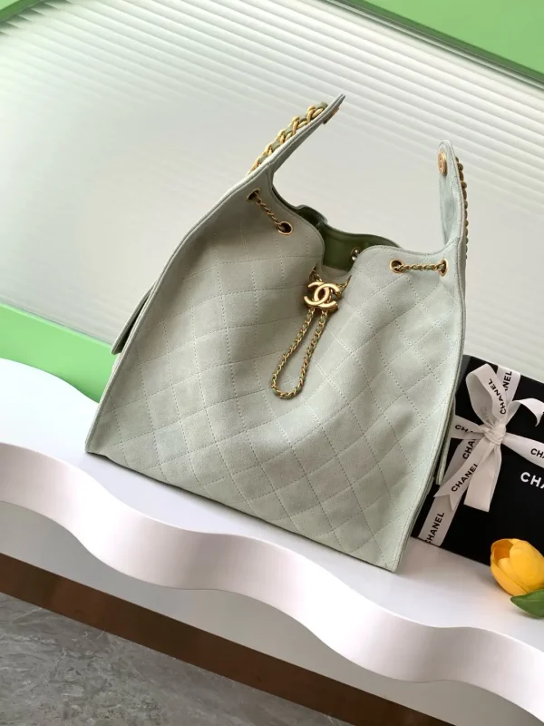 Chanel Quilted Hobo Shoulder Bag image 1
