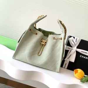 Chanel Quilted Hobo Shoulder Bag image 1