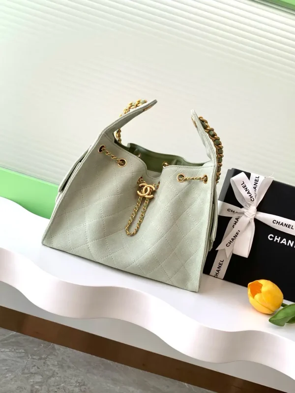 Chanel Quilted Hobo Shoulder Bag image 1