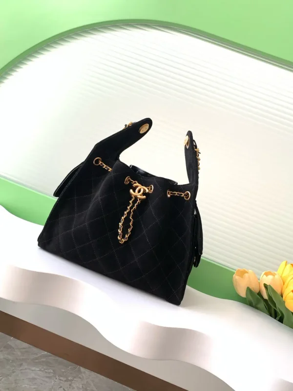 Chanel Quilted Hobo Shoulder Bag image 1