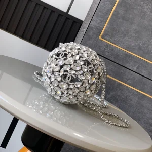 Chanel Crystal Embellished Sphere Chain Bag image 1