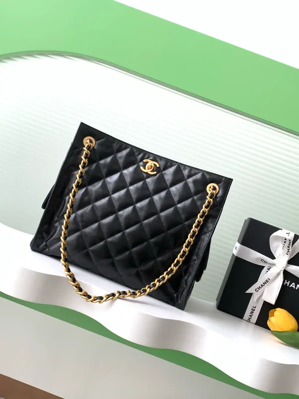 Chanel Quilted Hobo Shoulder Bag image 1