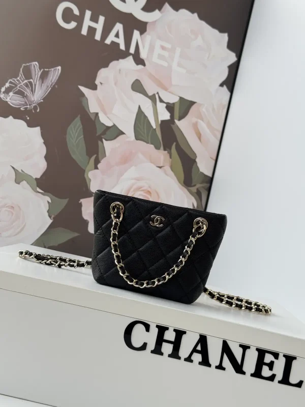 Chanel Mini Quilted Tote Bag image 1