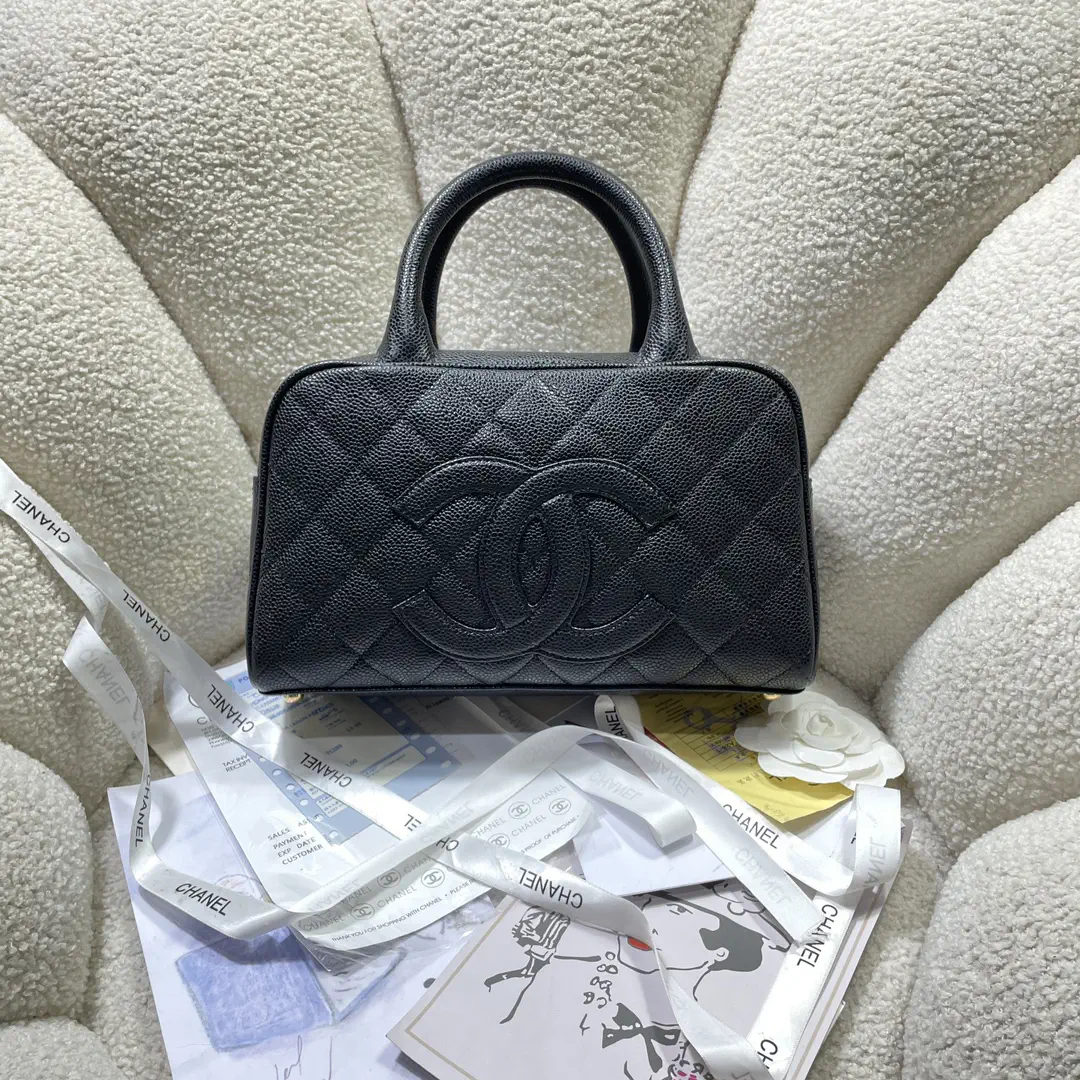 Chanel Quilted Top Handle Bag image 1