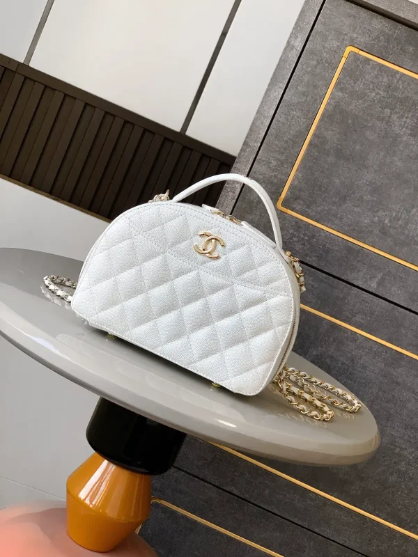 Chanel Quilted Top Handle Bag image 1